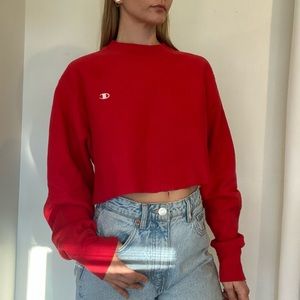 CHAMPION cropped sweatshirt